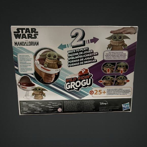 STAR WARS Wild Ridin' Grogu The Child Baby Yoda Animatronics Toy - Picture 3 of 5